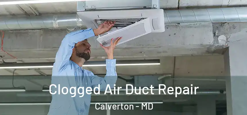  Clogged Air Duct Repair Calverton - MD